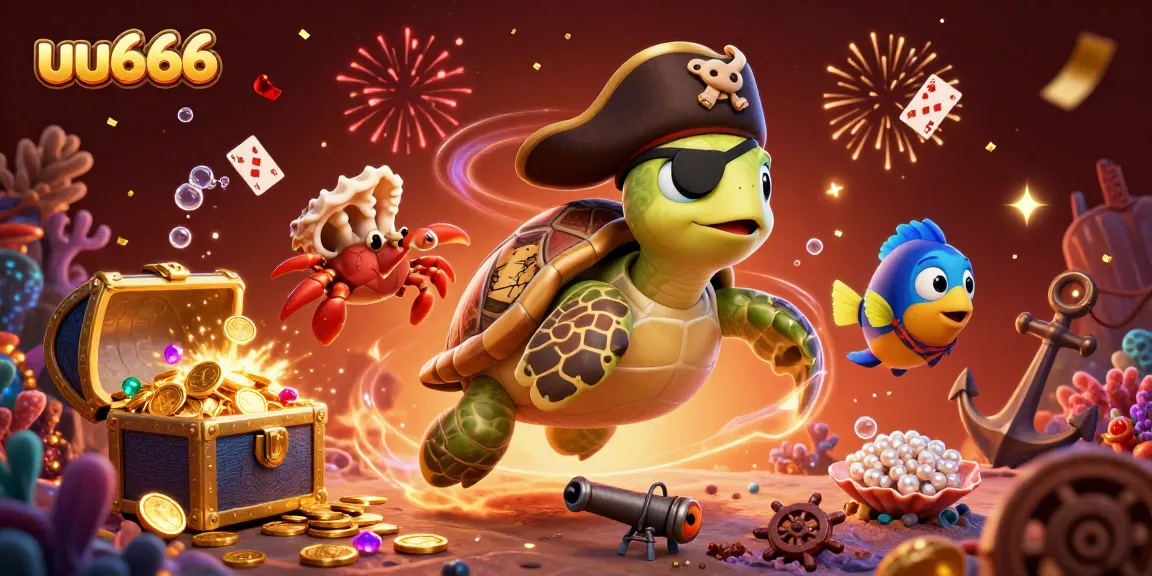 Spin and win at uu666 with an exciting underwater treasure adventure and colorful gems!