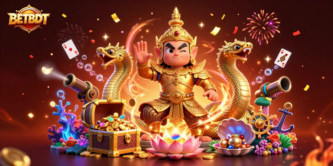 Experience the thrill of BETBDT's vibrant casino world with stunning 3D characters and dynamic gameplay elements.