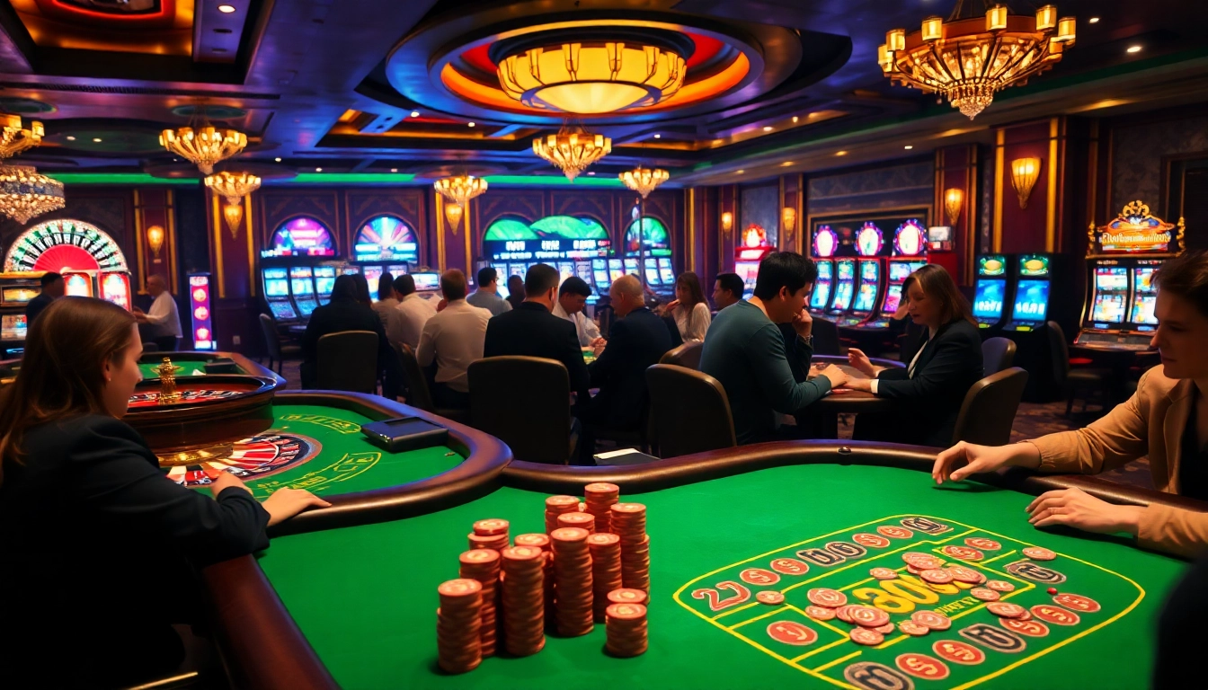 Experience thrilling gameplay at new88 with vibrant casino action and engaging players.
