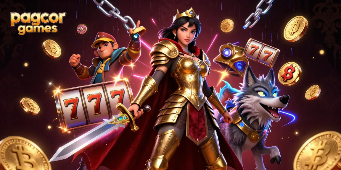 PAGCOR games featuring engaging slot action with vibrant characters and immersive casino elements.