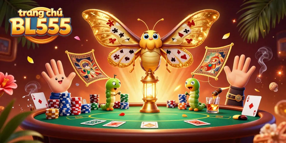 Engage with the excitement of trang chủ BL555 through vibrant casino-themed 3D illustration.