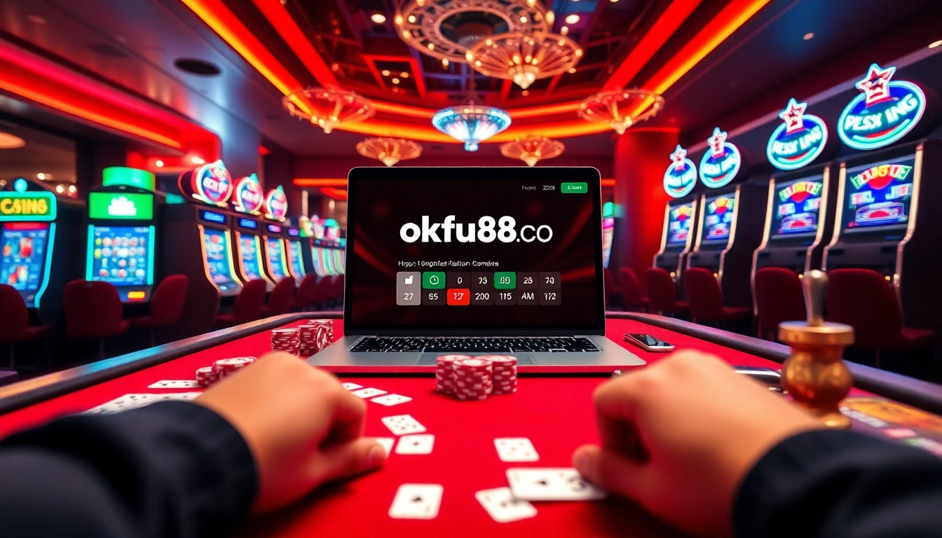 Experience the thrill of online gambling at https://okfun88.co/ with vibrant casino visuals and excitement.