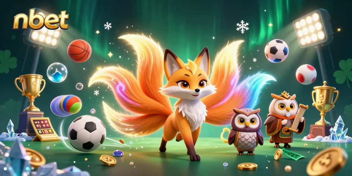 Bet on exciting nbet games with vibrant visuals and dynamic action-packed elements in a 3D illustration.