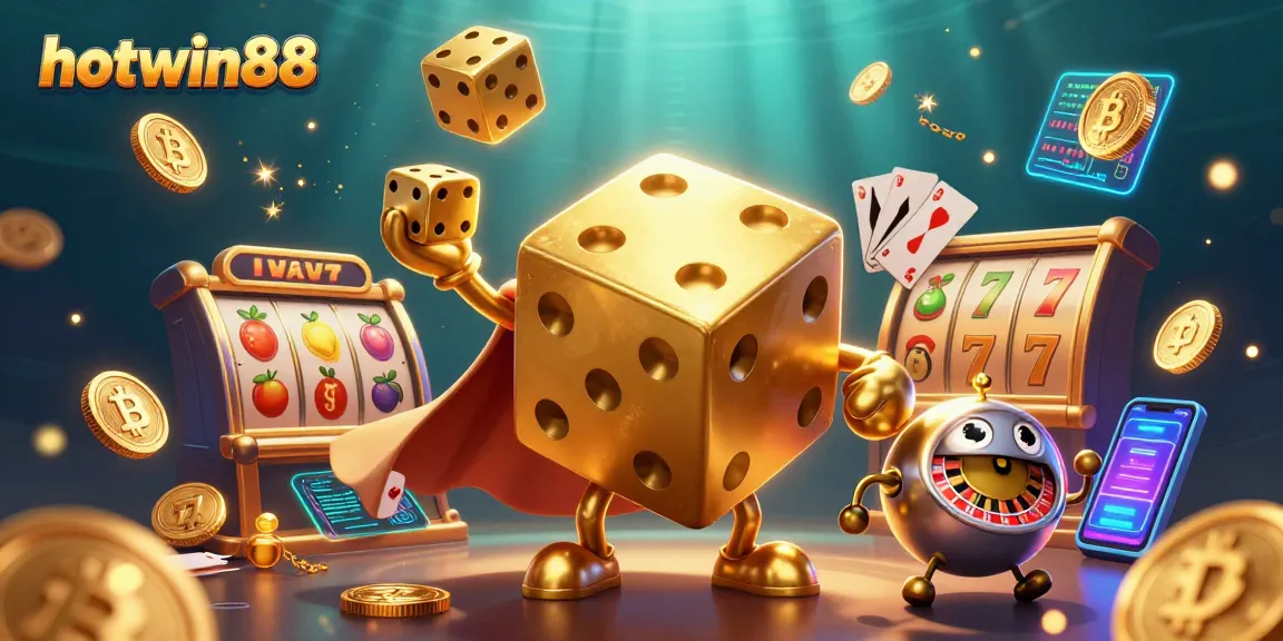 Experience the thrill of hotwin88 slots with vibrant character action and sparkling gaming elements.