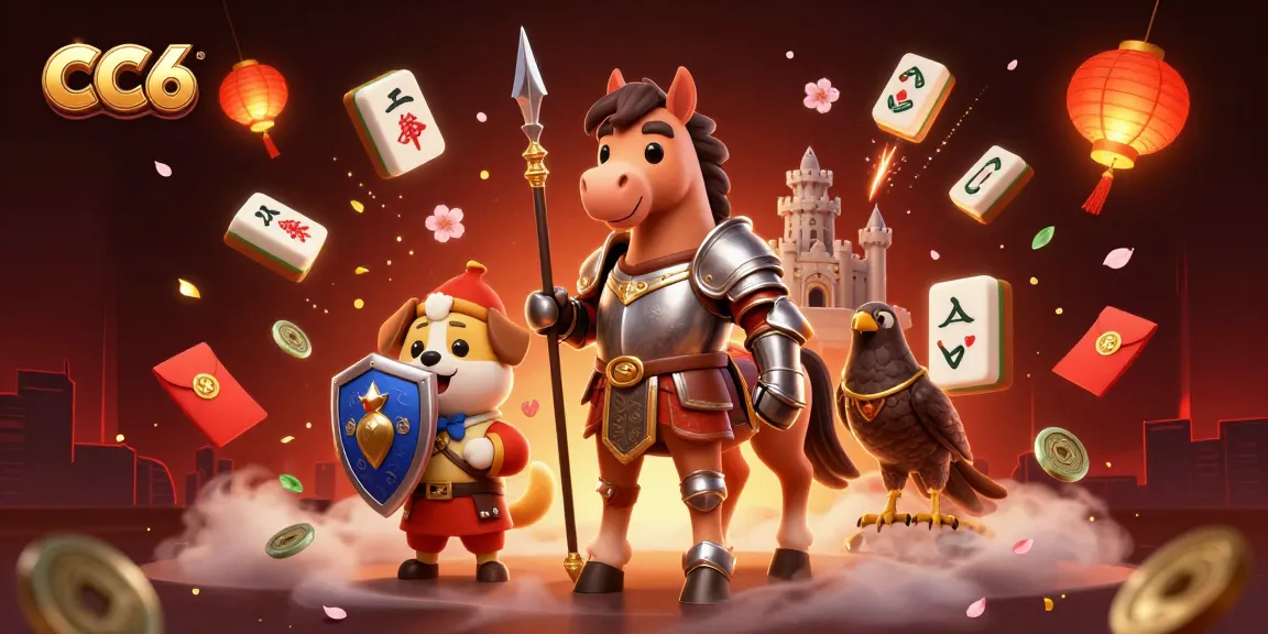 Win big at CC6 with engaging games in this vibrant, thrilling casino illustration.