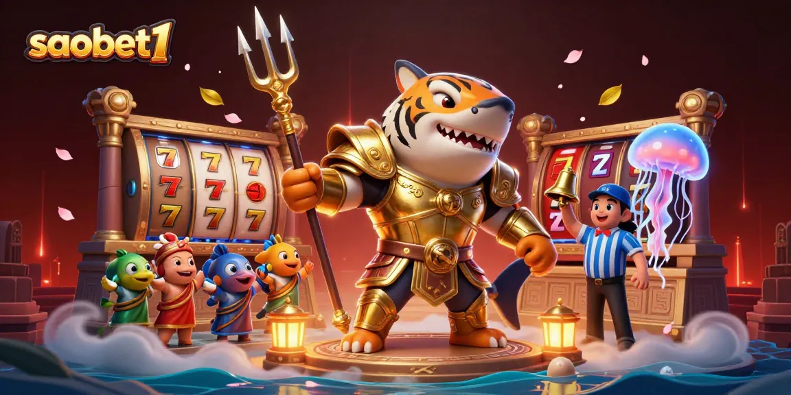 Experience thrilling gaming with saobet1 featuring a vibrant underwater casino scene.
