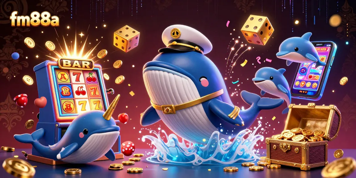 Engage in thrilling gameplay with fm88a featuring a vibrant 3D casino world filled with treasures.