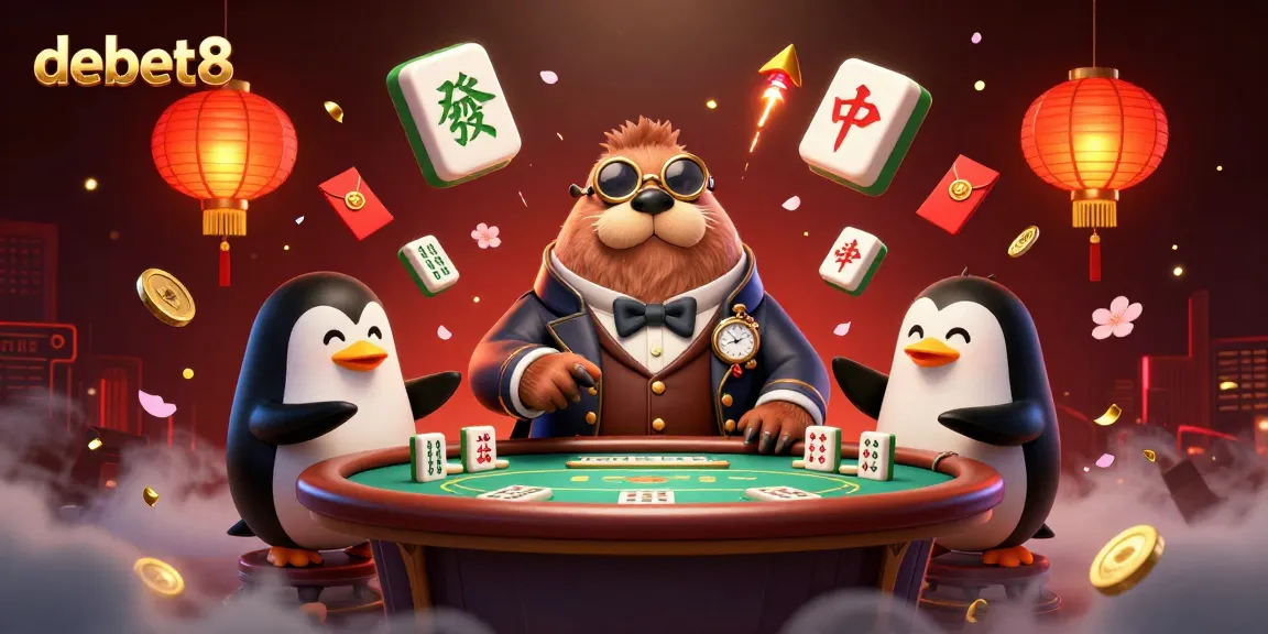 Experience thrilling poker action with debet8 as the jolly walrus plays against a sophisticated dealer and a bluffing pufferfish.
