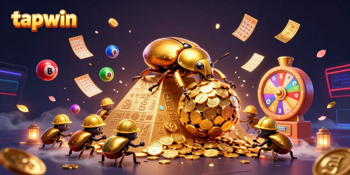 Tapwin offers an engaging lottery experience with colorful balls and dynamic winning elements.