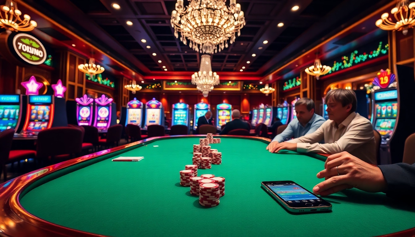Experience thrilling gameplay at https://789win.associates/ with casino tables and vibrant slots lighting up the night.