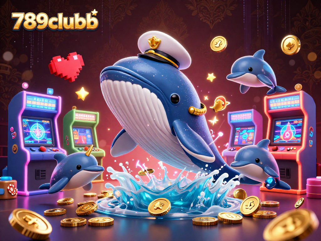 Engage in thrilling games with 789clubb, featuring vibrant characters and a dynamic casino atmosphere.