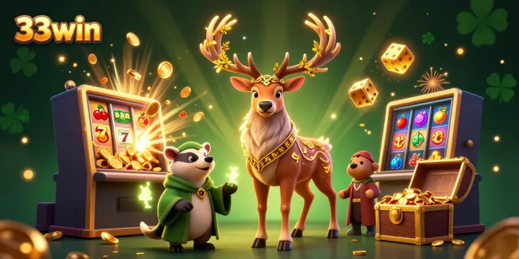 Experience the thrill of winning at 33win with vibrant casino games and a magical atmosphere.
